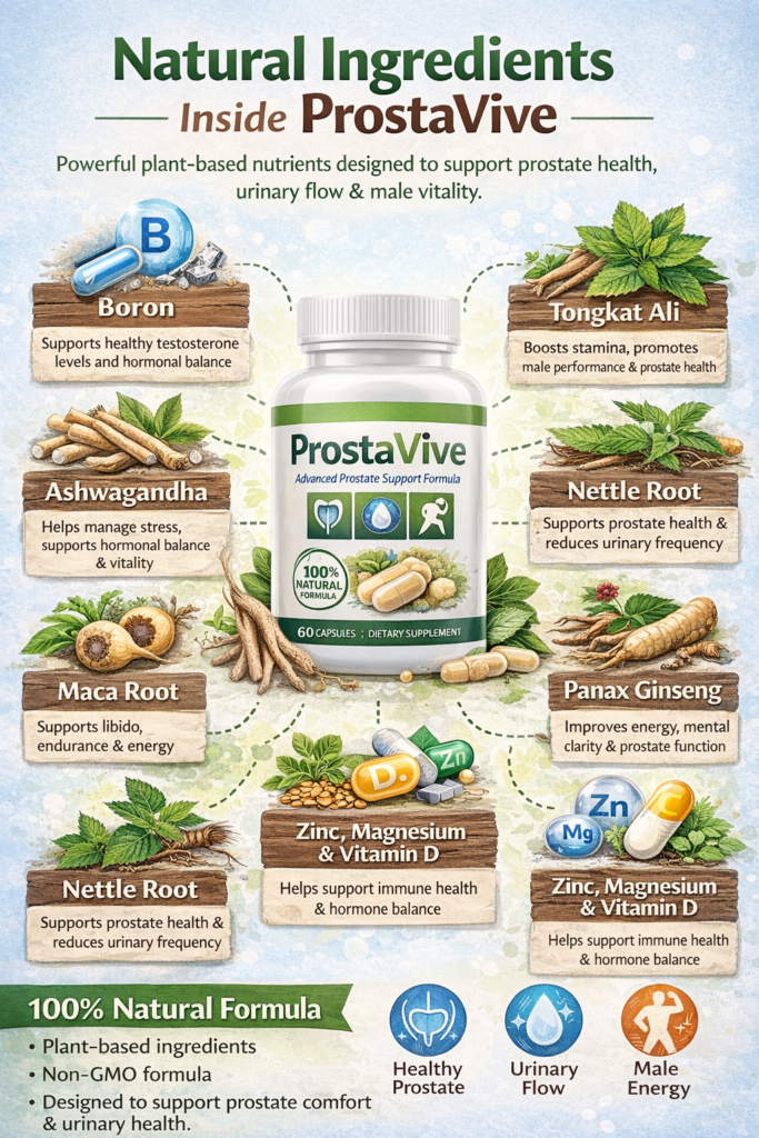 ProstaVive Review (2026) Does This Natural Prostate Support Supplement Really Work_How Does ProstaVive Work_.natural ingredients in ProstaVive supplement